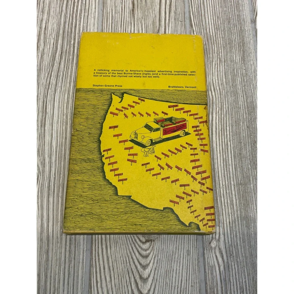 The Verse by the Side of the Road Burma-Shave Signs Jingles Frank Rowsome Jr